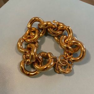 J. Crew Gold Link Bracelet